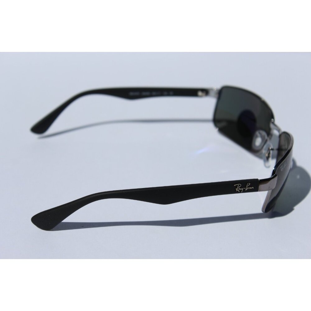 RAY-BAN RB3478 POLARIZED Sunglasses Gunmetal/G-15 Gray Green 004/58 NEW - Picture 7 of 11